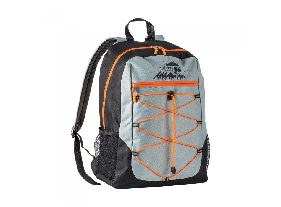 Zaino in poliestere 600d con 4 tasche di cui 2 laterali retinate FullGadgets.com