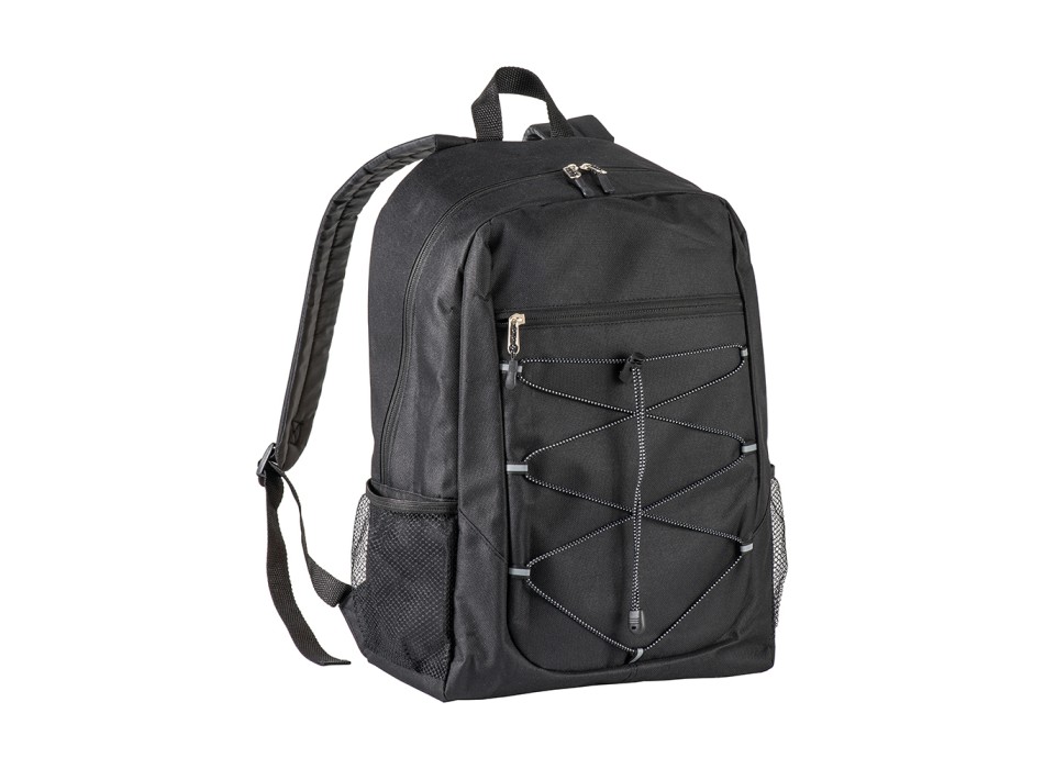 Zaino in poliestere 600D con 4 tasche di cui 2 laterali retinate FullGadgets.com