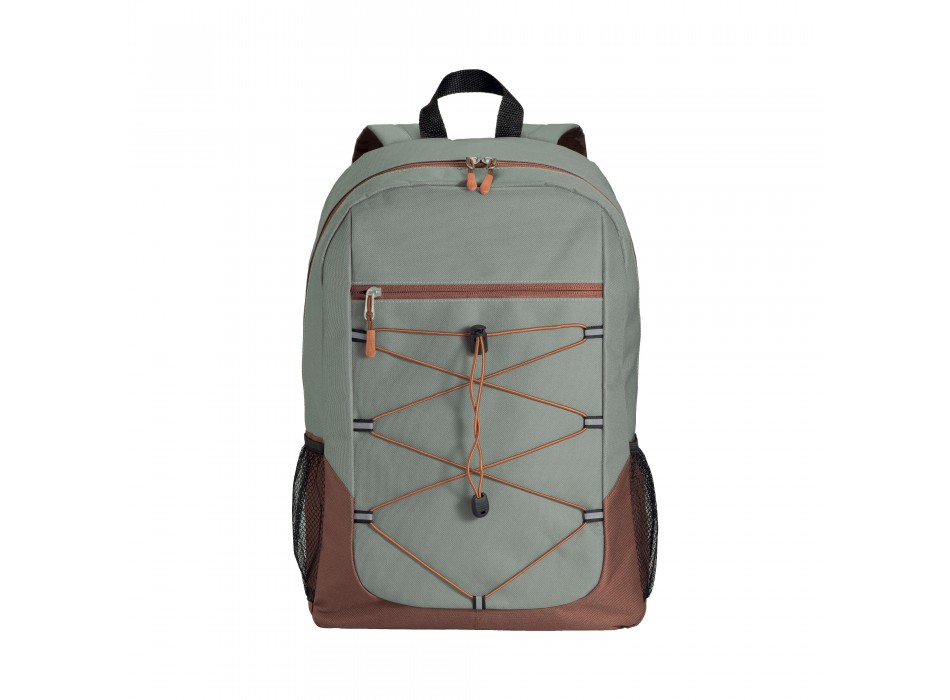 Zaino in poliestere 600d con 4 tasche di cui 2 laterali retinate FullGadgets.com