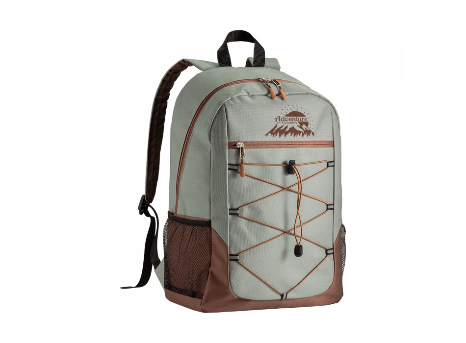 Zaino in poliestere 600d con 4 tasche di cui 2 laterali retinate FullGadgets.com