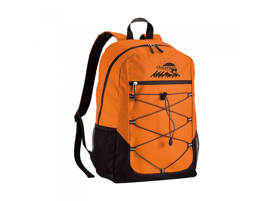 Zaino in poliestere 600d con 4 tasche di cui 2 laterali retinate FullGadgets.com