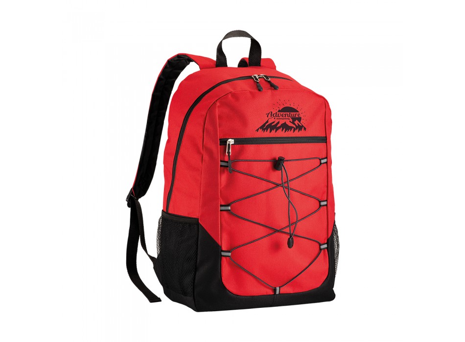 Zaino in poliestere 600d con 4 tasche di cui 2 laterali retinate FullGadgets.com