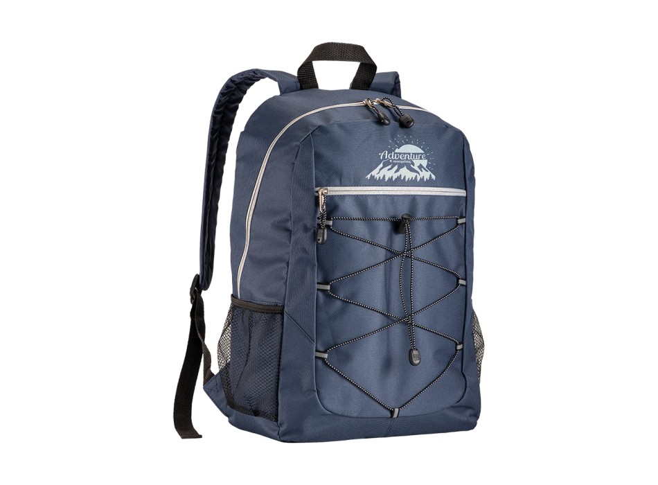 Zaino in poliestere 600D con 4 tasche di cui 2 laterali retinate FullGadgets.com