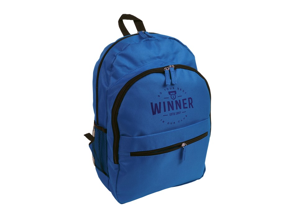 Zaino in poliestere 600D con 6 tasche di cui due laterali retinate FullGadgets.com