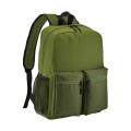 Zaino In R-Pet Melange, 2 Tasche (R-Pet Riciclato) Personalizzabile