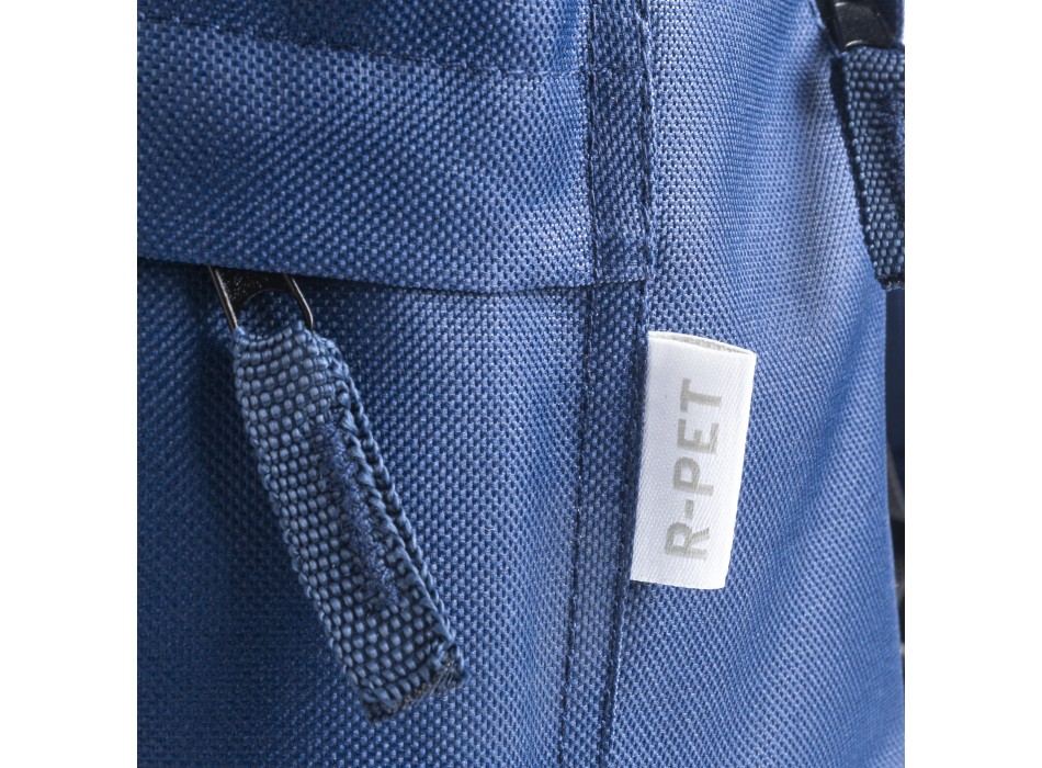 Zaino in poliestere riciclato R-PET con tasca esterna con cerniera FullGadgets.com