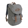 Zaino in poliestere two tone effetto melange con 2 tasche FullGadgets.com