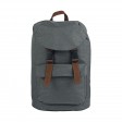 Zaino in poliestere two tone effetto melange con 2 tasche FullGadgets.com