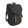 Zaino in poliestere two tone effetto melange con 2 tasche FullGadgets.com