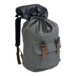 Zaino in poliestere two tone effetto melange con 2 tasche FullGadgets.com