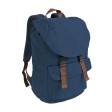 Zaino in poliestere two tone effetto melange con 2 tasche FullGadgets.com