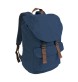 Zaino in poliestere two tone effetto melange con 2 tasche FullGadgets.com