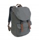 Zaino in poliestere two tone effetto melange con 2 tasche FullGadgets.com