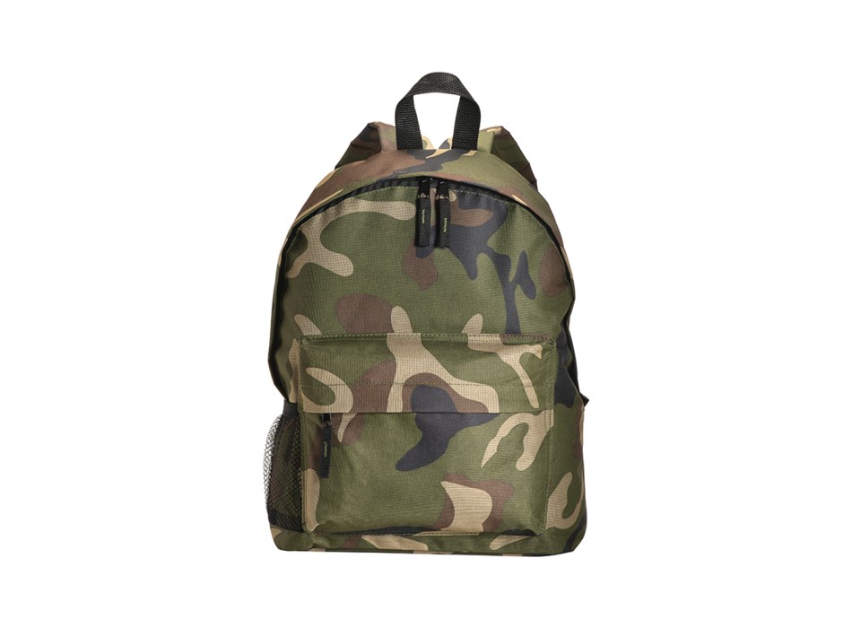 Zaino mimetico in poliestere 600D con  3 tasche di cui una laterale retinata FullGadgets.com