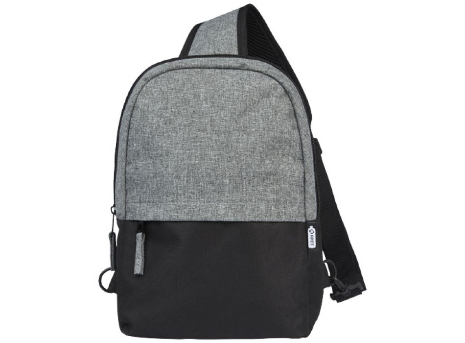 Zaino monospalla bicolore in materiale riciclato certificato GRS Reclaim 3.5L FullGadgets.com