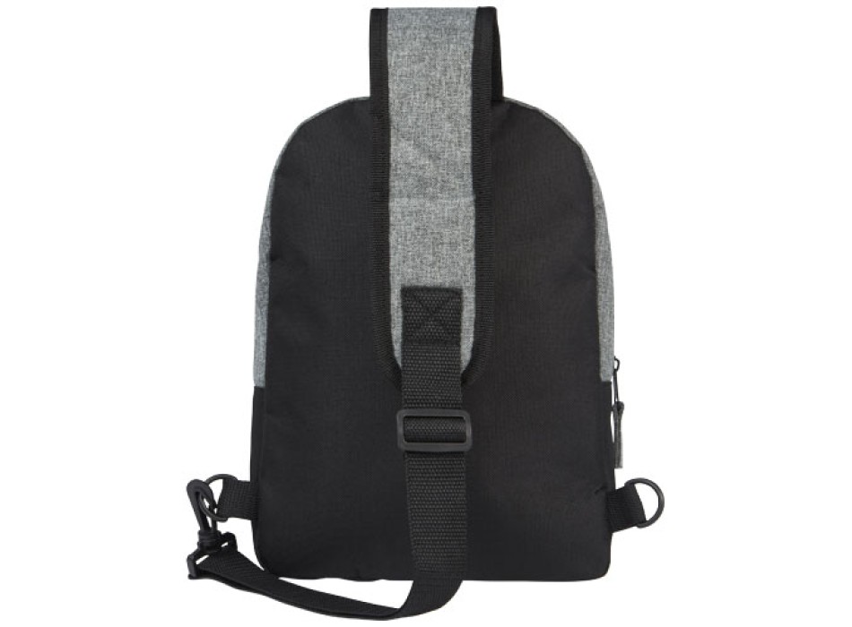 Zaino monospalla bicolore in materiale riciclato certificato GRS Reclaim 3.5L FullGadgets.com