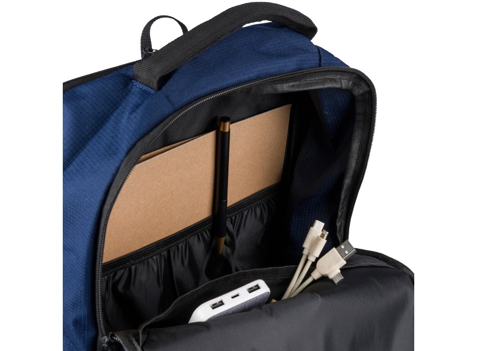 Zaino Ocean Bound portacomputer da 15 pollici in poliestere 300 D rPET Tova FullGadgets.com