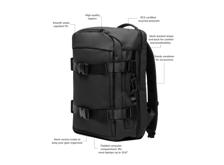 Zaino outdoor VINGA Baltimore RCS FullGadgets.com