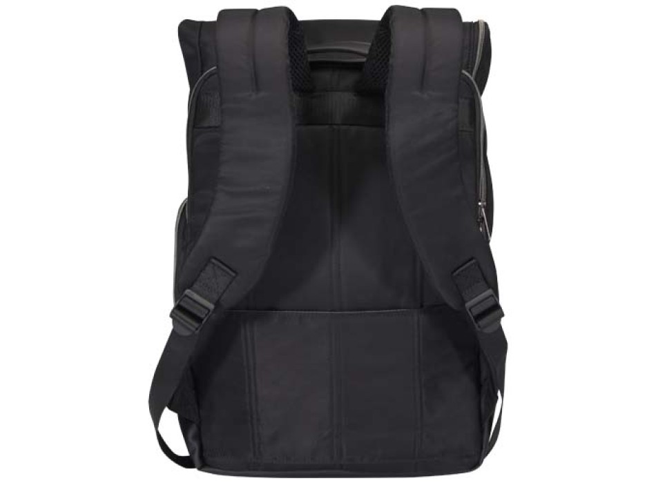 Zaino per portatile da 15,6" in materiale riciclato certificato GRS con chiusura arrotolabile Rhine - 18L FullGadgets.com