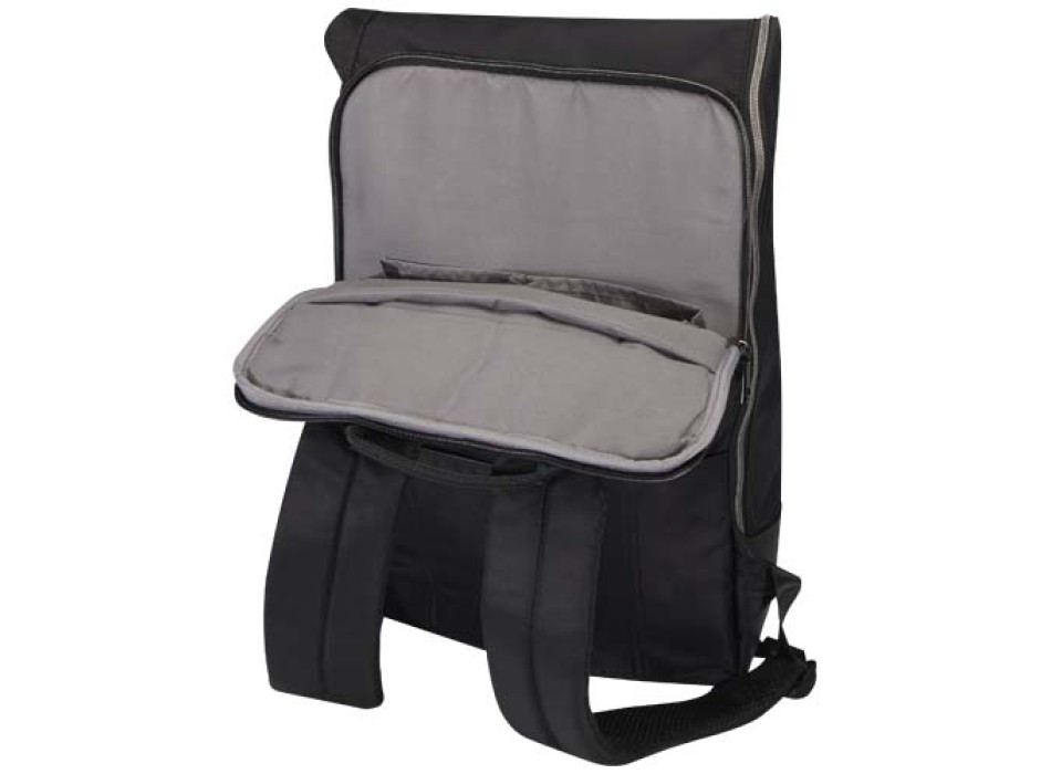 Zaino per portatile da 15,6" in materiale riciclato certificato GRS con chiusura arrotolabile Rhine - 18L FullGadgets.com