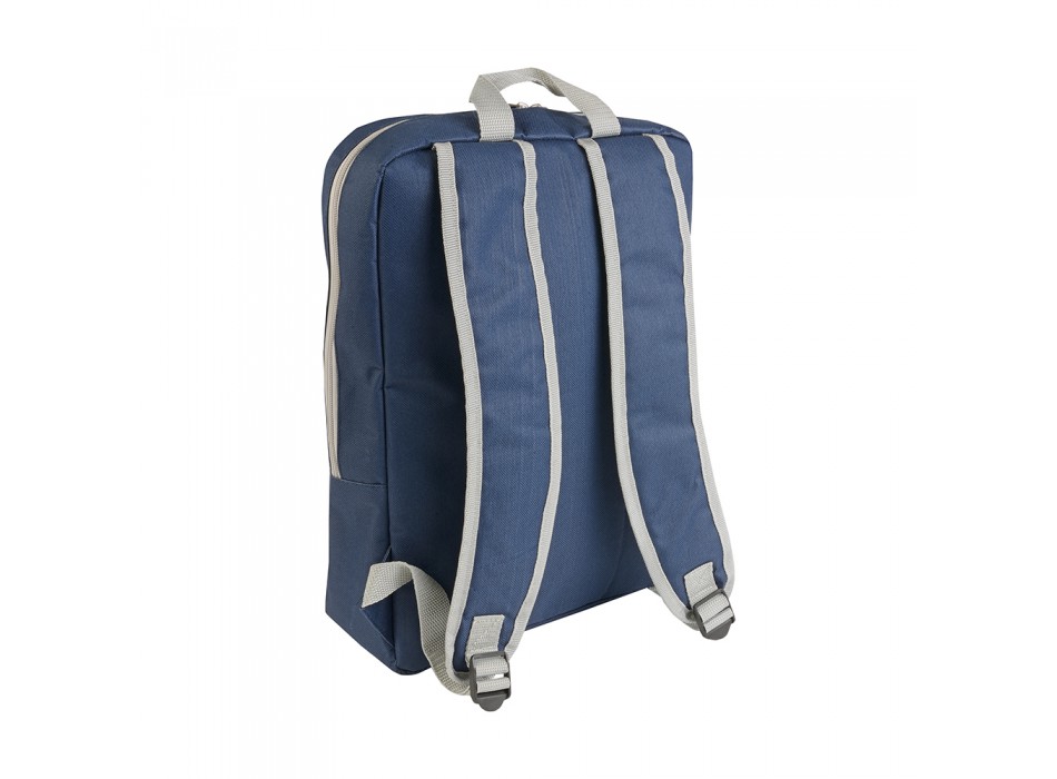 Zaino porta computer in poliestere 600D con 2 tasche.  Schienale e spallacci imbottiti FullGadgets.com