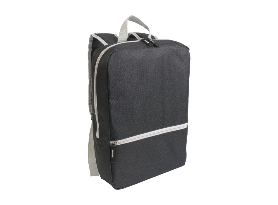 Zaino porta computer in poliestere 600D con 2 tasche.  Schienale e spallacci imbottiti FullGadgets.com