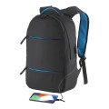Zaino Porta Computer In Poliestere 600D Personalizzabile. Tasca Principale Porta Pc E 3 Tasche Frontali Personalizzabili.