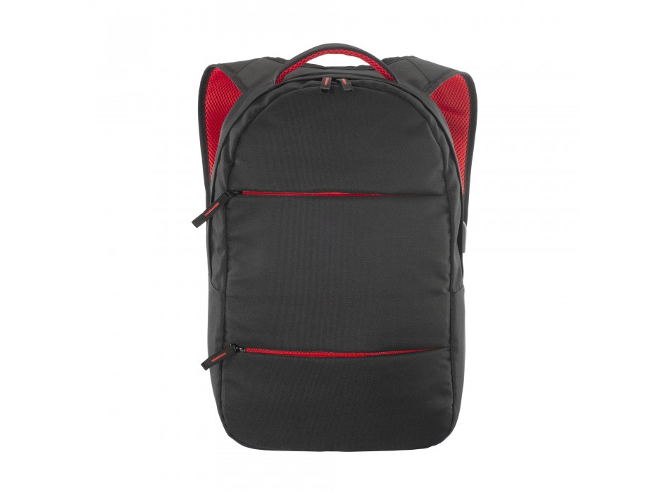 Zaino porta computer in poliestere 600d. tasca principale porta pc e 3 tasche frontali FullGadgets.com