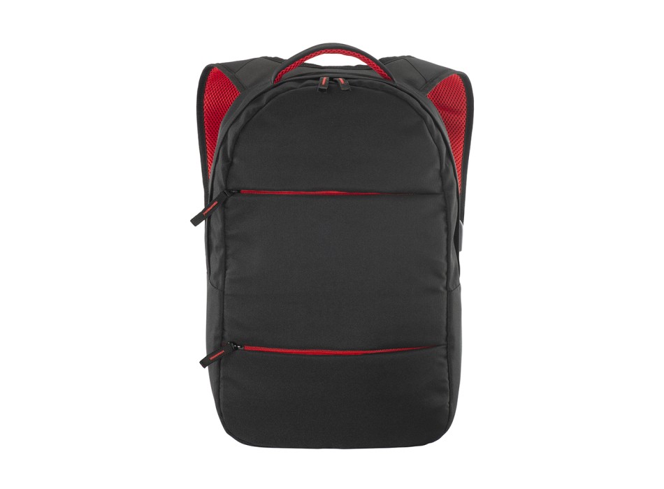 Zaino porta computer in poliestere 600D. Tasca principale porta pc e 3 tasche frontali FullGadgets.com
