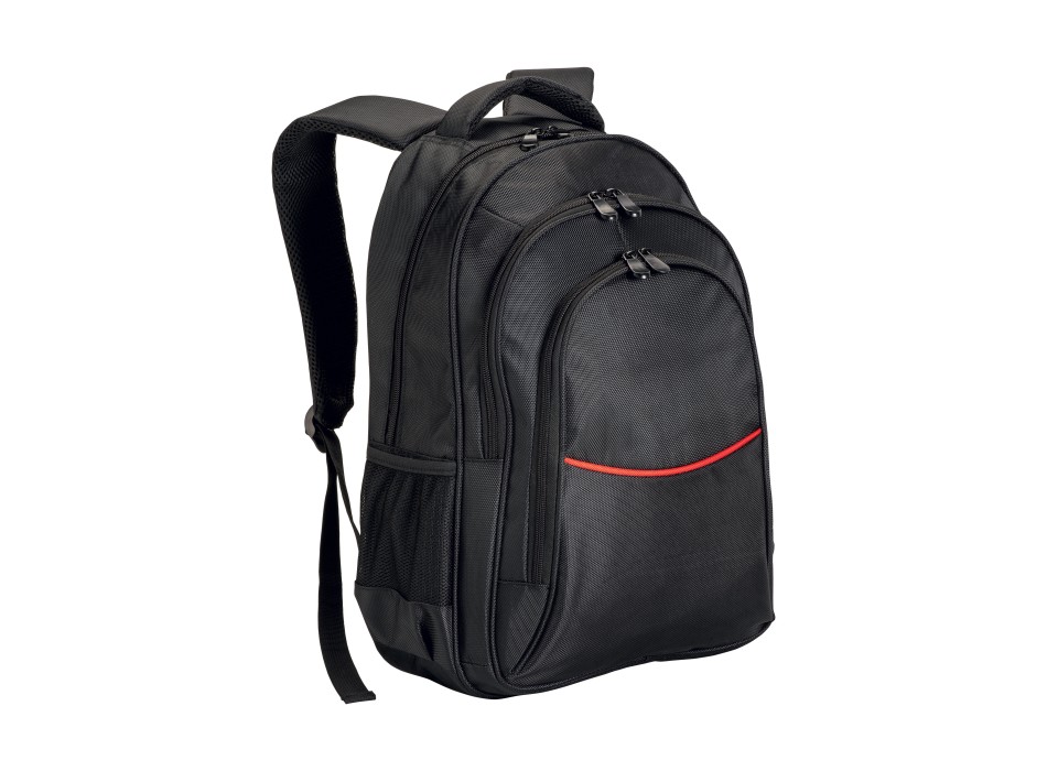 Zaino porta computer poliestere 1680D con tre tasche. Tasca principale porta pc FullGadgets.com