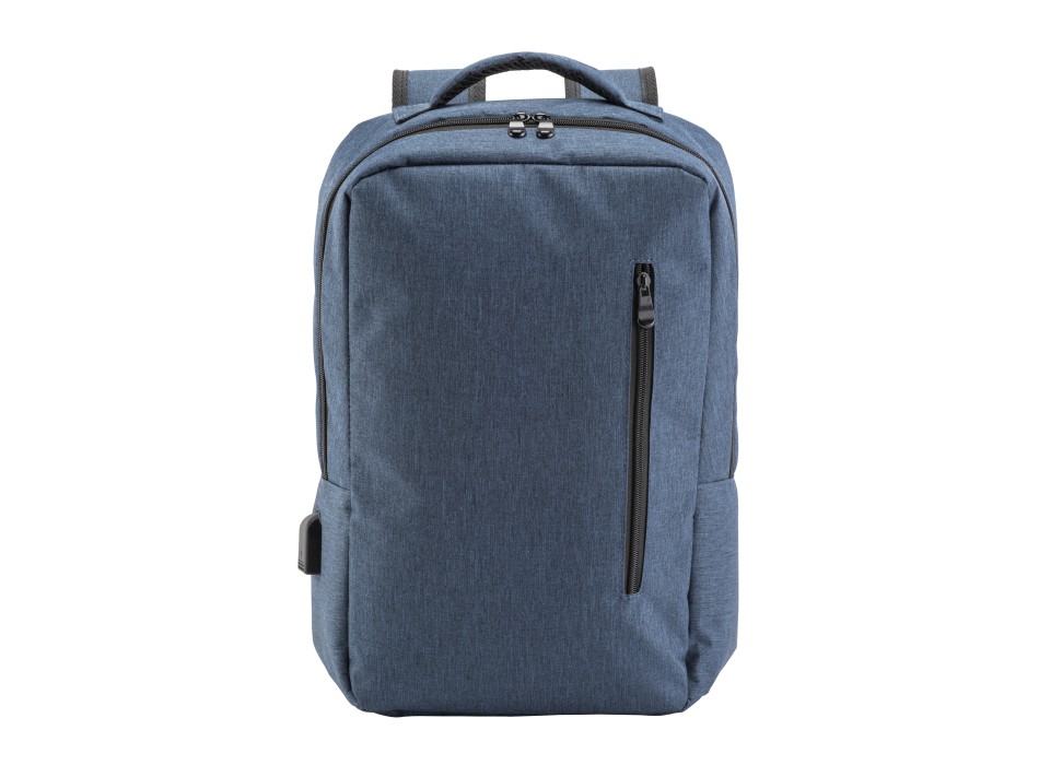 Zaino porta computer poliestere two tone con tre tasche con porta usb esterna FullGadgets.com