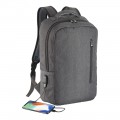Zaino Porta Computer Poliestere Two Tone Personalizzabile Con Tre Tasche Con Porta Usb Esterna