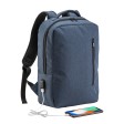 Zaino porta computer poliestere two tone con tre tasche con porta USB esterna FullGadgets.com