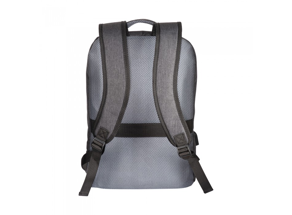 Zaino porta computer poliestere two tone con tre tasche con porta USB esterna FullGadgets.com