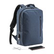 Zaino porta computer poliestere two tone con tre tasche con porta usb esterna FullGadgets.com