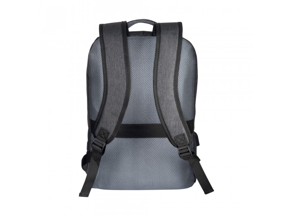 Zaino porta computer poliestere two tone con tre tasche con porta usb esterna FullGadgets.com