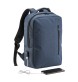 Zaino porta computer poliestere two tone con tre tasche con porta USB esterna FullGadgets.com