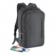 Zaino porta computer poliestere two tone con tre tasche con porta usb esterna FullGadgets.com