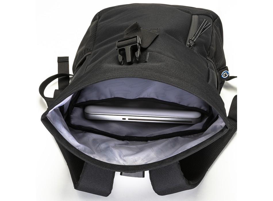 Zaino porta pc (15) in PET riciclato (R-PET) certificato OceanCycle FullGadgets.com