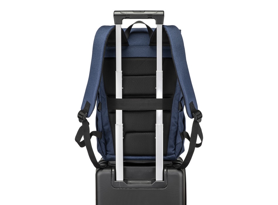 Zaino porta pc (15) in poliestere riciclato jacquard 600D (lining interno in R-PET) FullGadgets.com