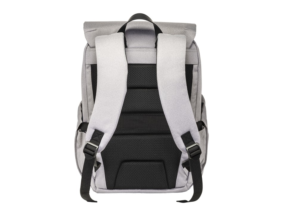 Zaino porta pc (15) in poliestere riciclato jacquard 600D (lining interno in R-PET) FullGadgets.com