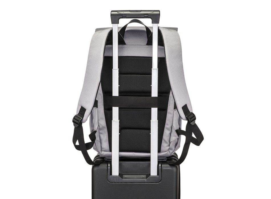 Zaino porta pc (15) in poliestere riciclato jacquard 600D (lining interno in R-PET) FullGadgets.com