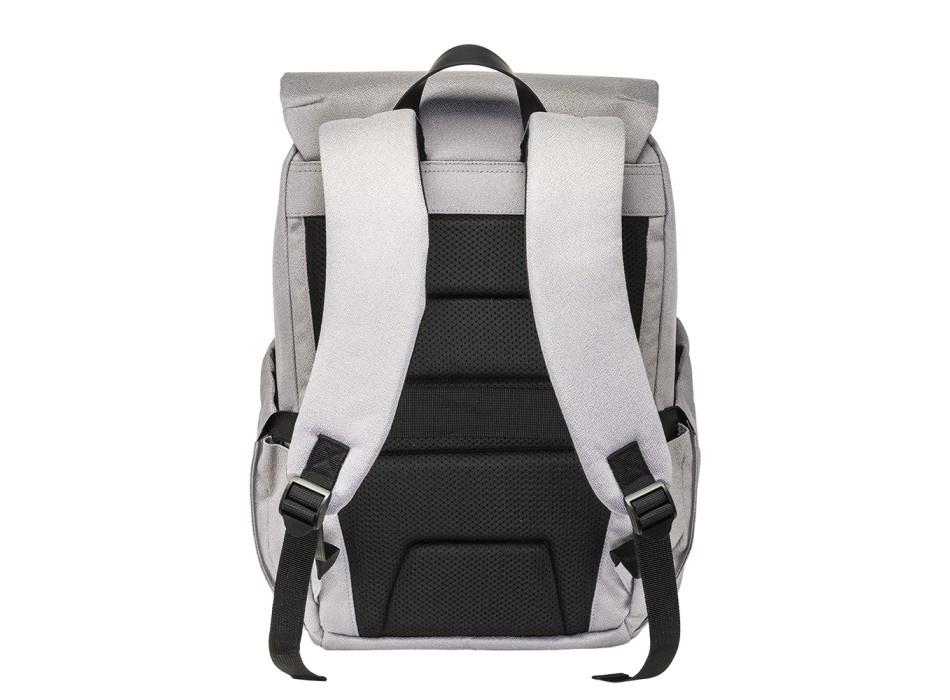 Zaino porta pc (15) in poliestere riciclato jacquard 600D (lining interno in R-PET) FullGadgets.com