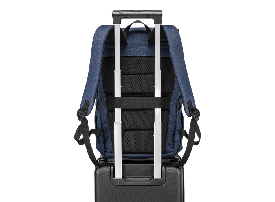 Zaino porta pc (15) in poliestere riciclato jacquard 600D (lining interno in R-PET) FullGadgets.com