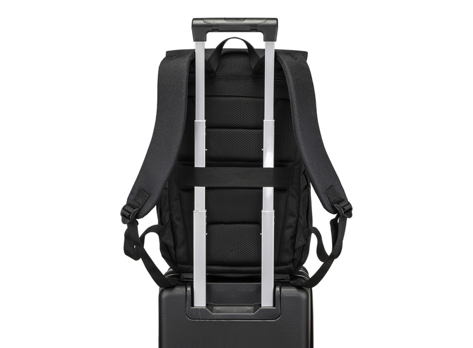 Zaino porta pc (15) in poliestere riciclato jacquard 600D (lining interno in R-PET) FullGadgets.com