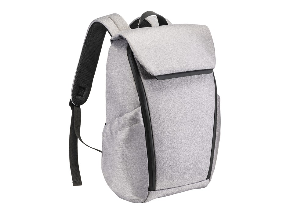 Zaino porta pc (15) in poliestere riciclato jacquard 600D (lining interno in R-PET) FullGadgets.com