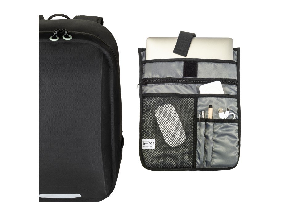 Zaino porta pc (15) in poliestere waterproof con rivestimento interno in TPU FullGadgets.com