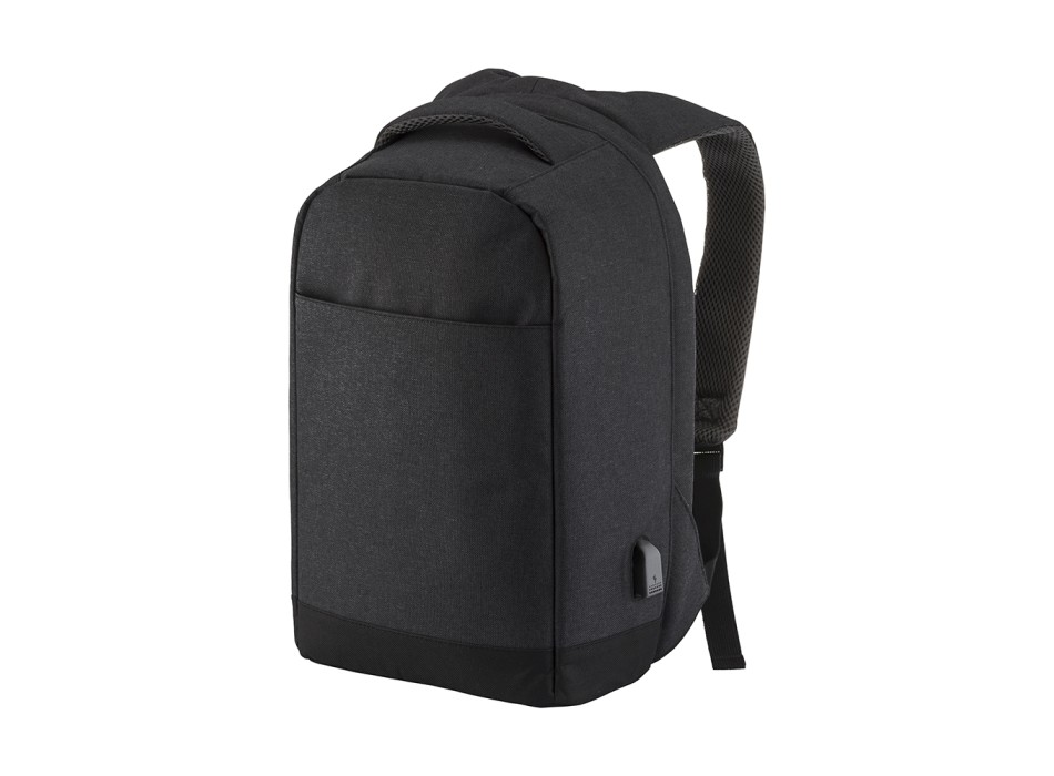 Zaino porta PC con chiusura antifurto, con presa USB,  in poliestere FullGadgets.com