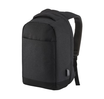 Zaino porta PC con chiusura antifurto, con presa USB,  in poliestere FullGadgets.com