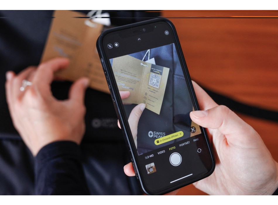 Zaino porta PC da 15,6" Edin Swiss Peak in 100% rPET Aware™ FullGadgets.com